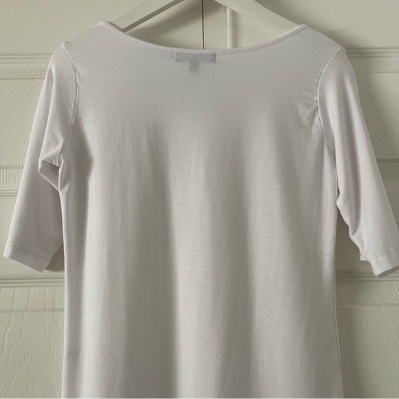 Comfy USA Elbow Sleeve Basic Tee - Picture 5 of 7